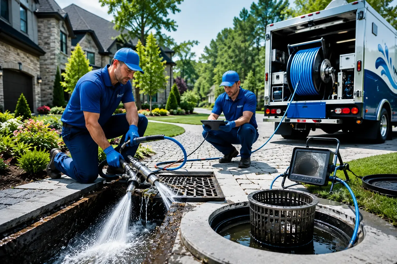 Local outdoor drain cleaning professionals in Valencia, CA