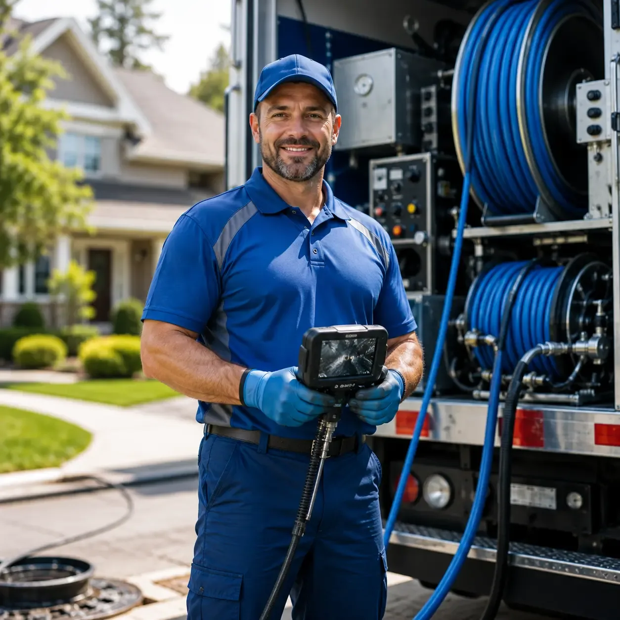 Local outdoor drain cleaning specialists in Valencia, CA